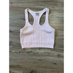 Sabo Skirt knit tank top pink Size S